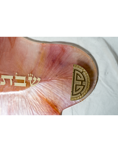 Plateau Ness XL en résine epoxy Rubis