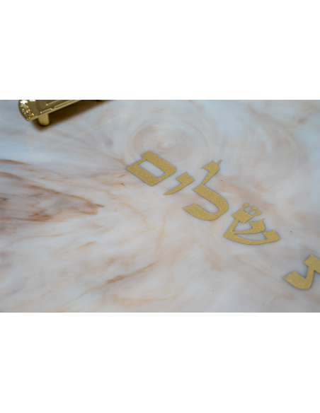 מגש חלה  שיש Ness XL משרף אפוקסי