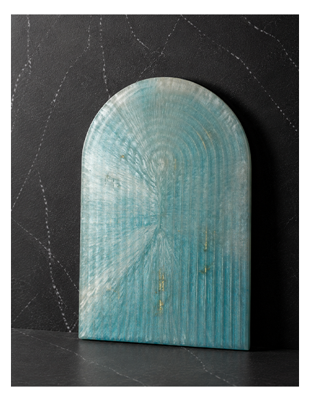 Cadre Spirale Epoxy – Bircat Habayit Ciel / blanc