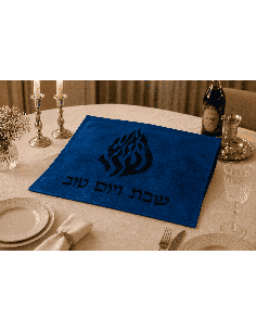 סט תיקי טלית ותפילין בהתאמה אישית מזמש חום