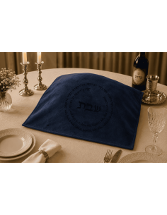 סט תיקי טלית ותפילין בהתאמה אישית מזמש חום